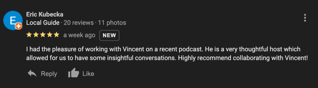 Podcast Review